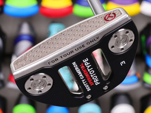 scotty cameron tour only 2026 phantom 3 circle t 360g putter with carbon steel chain link milled face insert and single long sight line