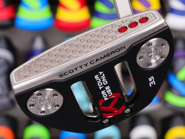 scotty cameron tour only 2026 phantom 3.5 circle t 360g putter with welded jet neck and carbon steel chain link milled insert golf club