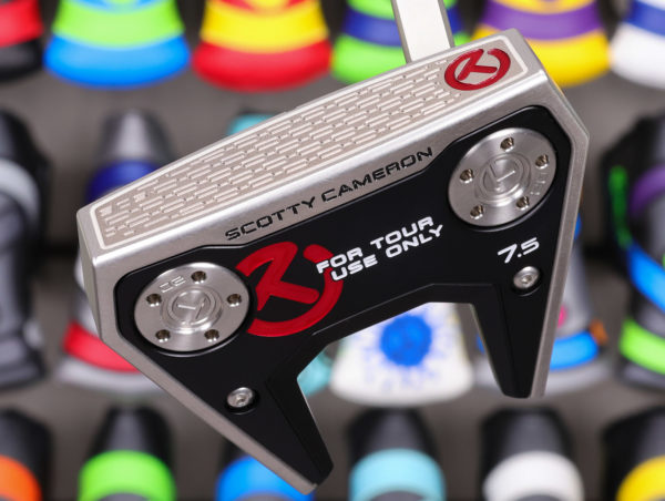scotty cameron tour only 2026 phantom 7.5 circle t 360g putter with top line and carbon steel chain link milled insert golf club