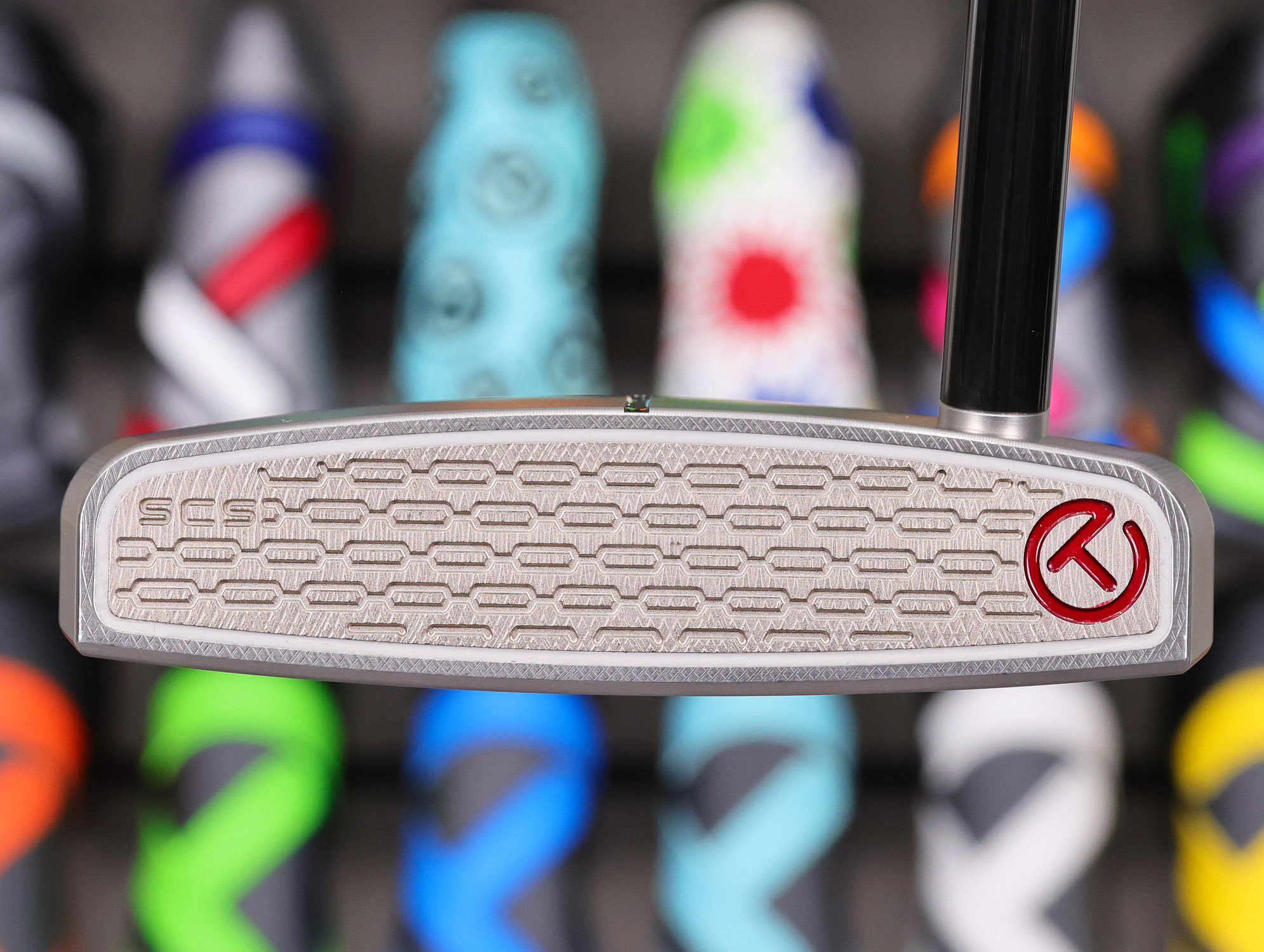 scotty cameron tour only 2026 sss phantom t9r round circle t 360g putter with carbon steel chain link milled insert top line and black ct shaft golf club