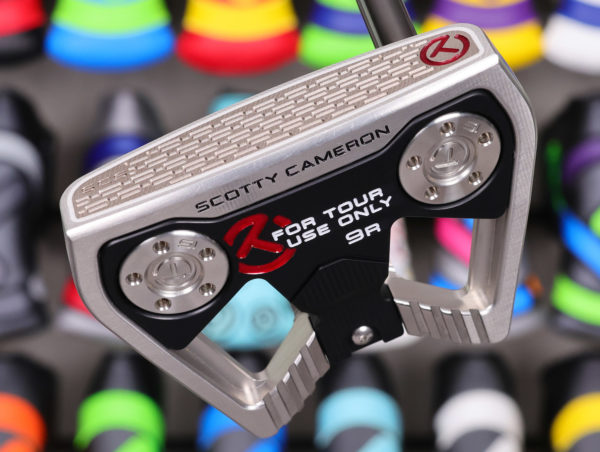 scotty cameron tour only 2026 sss phantom t9r round circle t 360g putter with carbon steel chain link milled insert top line and black ct shaft golf club