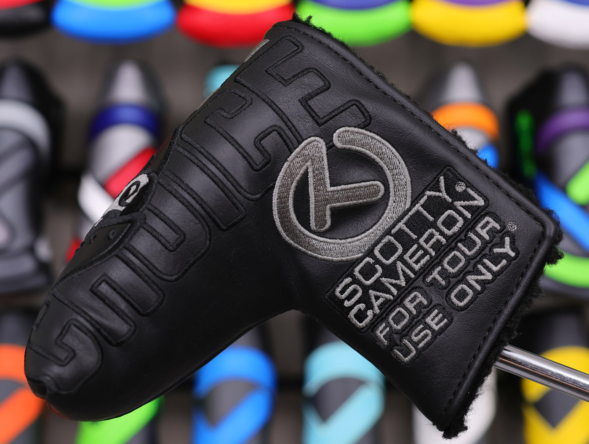 Scotty Cameron Tour Only Black GoLo S5 Centershaft Circle T 350G w/ Dual Flange Lines & Top Line - Image 10