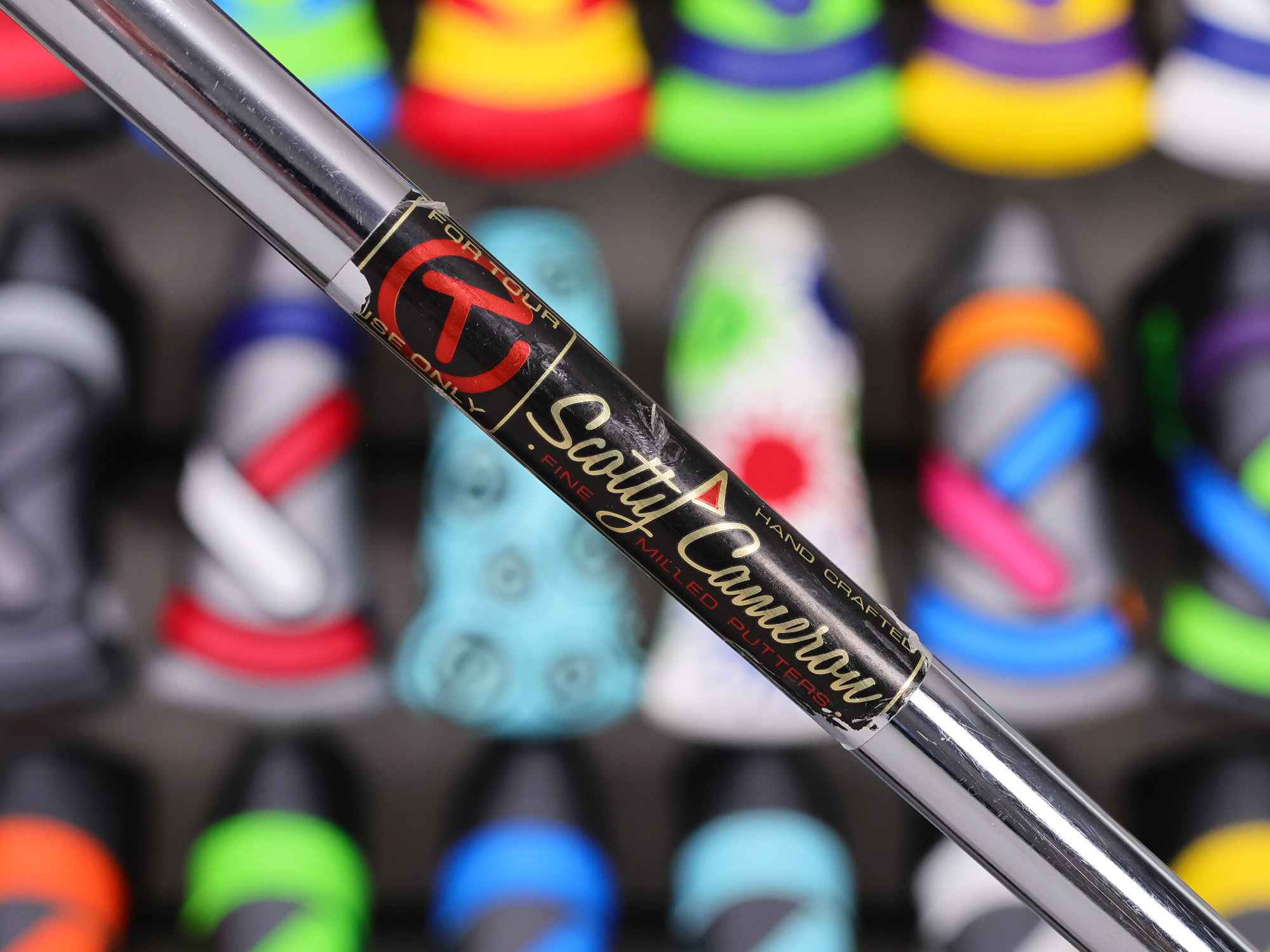 Scotty Cameron Tour Only Black GoLo S5 Centershaft Circle T 350G w/ Dual Flange Lines & Top Line - Image 7