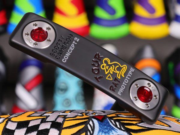 scotty cameron tour only black sss tour rat concept 2 circle t 360g putter with top line golf club
