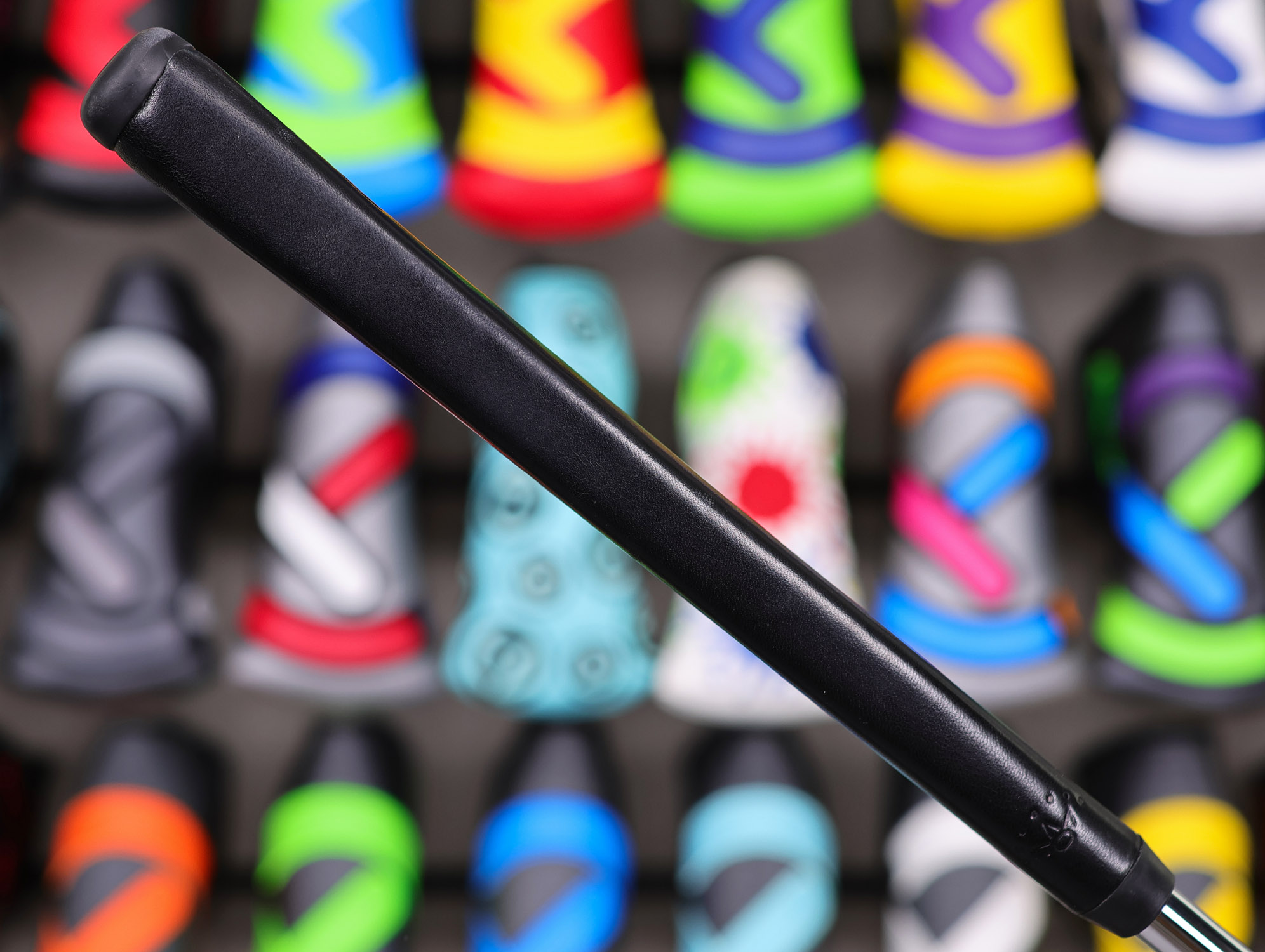 Scotty Cameron Tour Only Brushed Black Carbon Napa Handstamped Circle T Putter w/ Script "Titleist" - Image 8