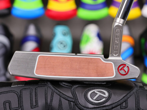 scotty cameron tour only buttonback timeless 2.5 plus teryllium insert circle t 360g putter with i beam jet neck and top line golf club