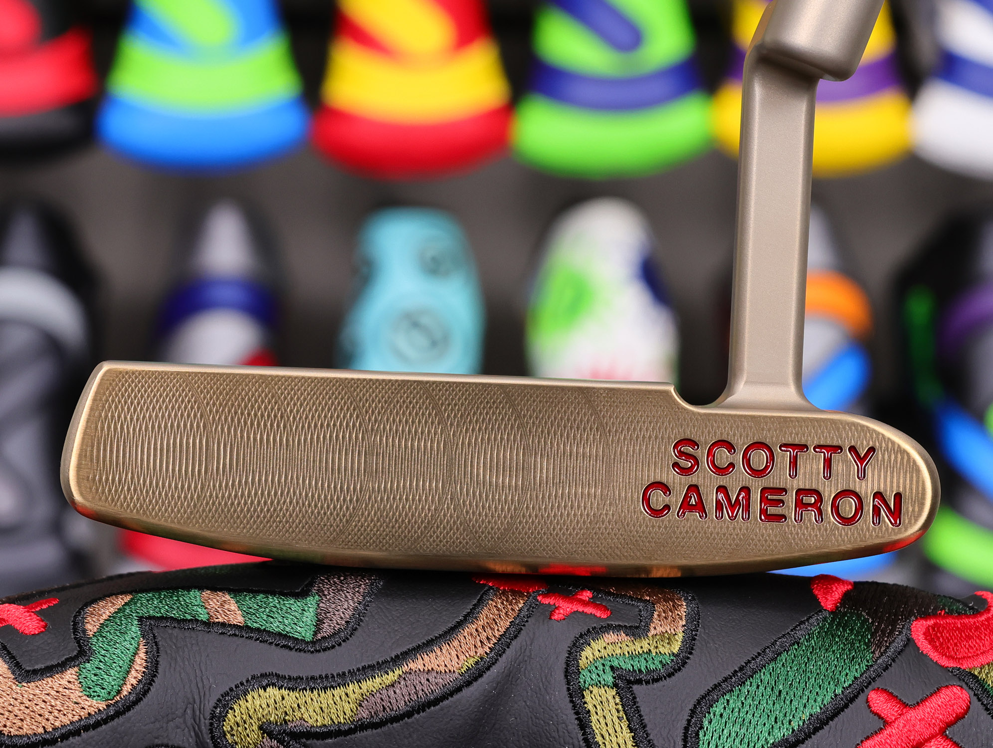 scotty cameron tour only chromatic bronze sss masterful tour rat circle t 360g putter with black shaft golf club