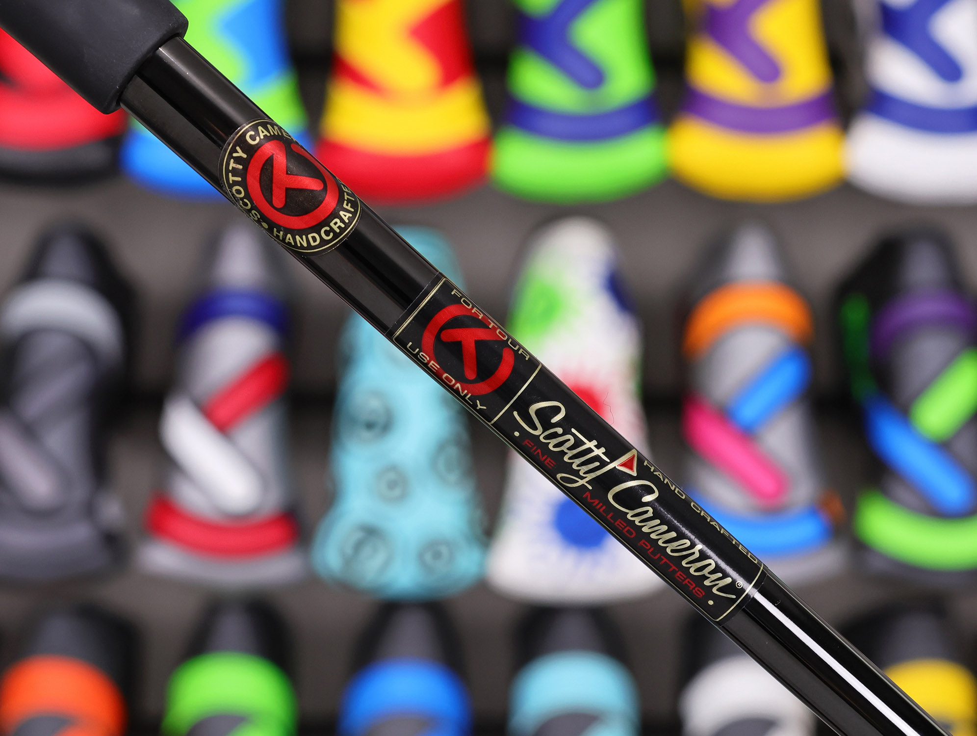 Scotty Cameron Tour Only Deep Milled Chromatic Bronze SSS Timeless TourType Circle T 360G w/ "Vertical" Top Line & BLACK Shaft - Image 7
