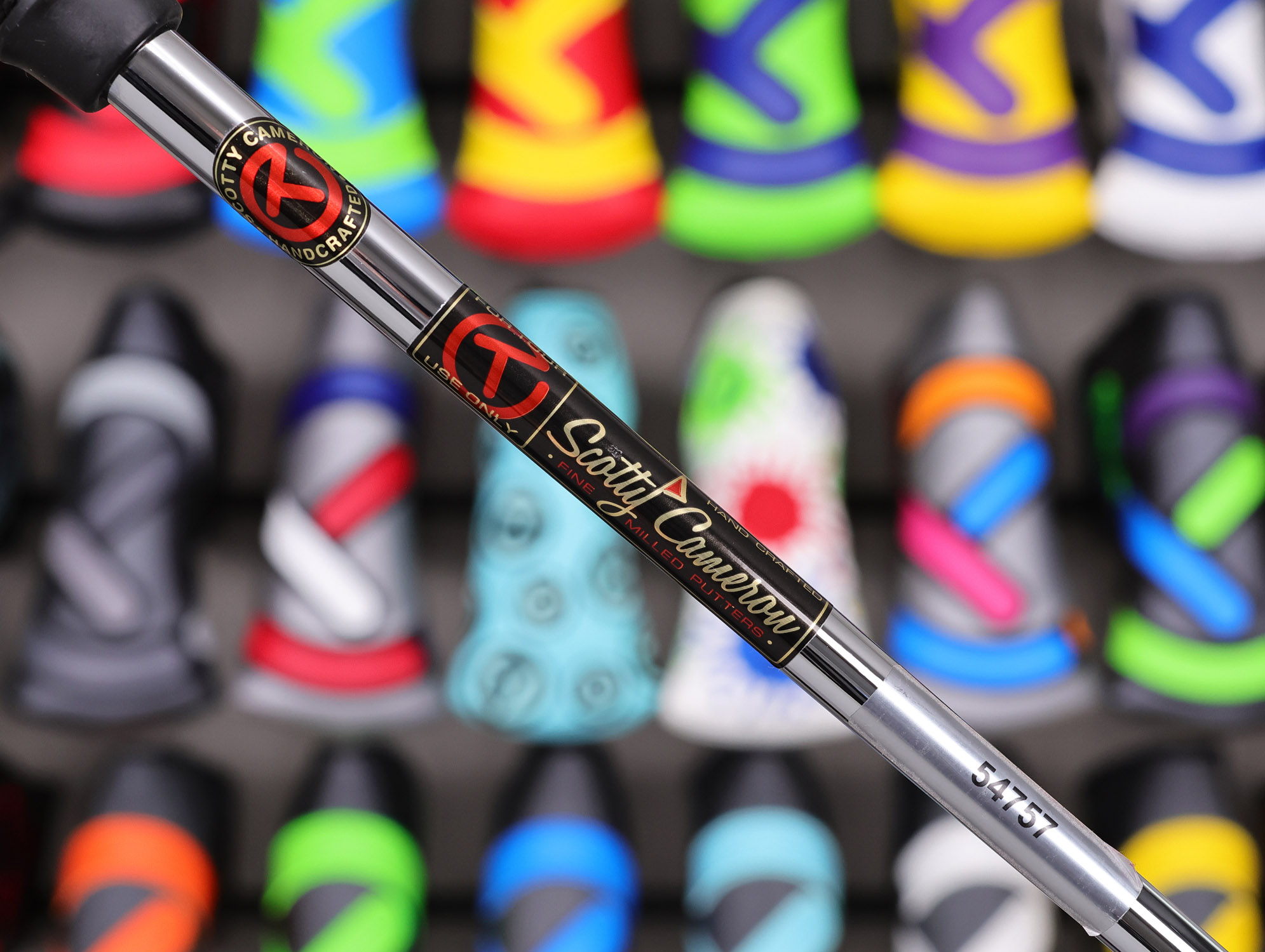 Scotty Cameron Tour Only SSS Concept 2 Select Circle T 360G w/ "Xperimental Blue" SSS Insert & Braided Leather Stitchback Grip - Image 7