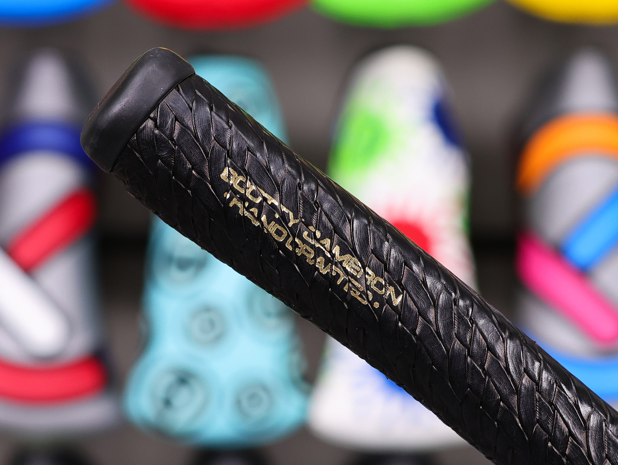 Scotty Cameron Tour Only SSS Concept 2 Select Circle T 360G w/ "Xperimental Blue" SSS Insert & Braided Leather Stitchback Grip - Image 11