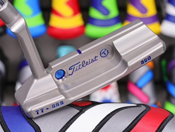 scotty cameron tour only sss timeless tourtype tt circle t 350g putter with script titleist stamp and top line golf club