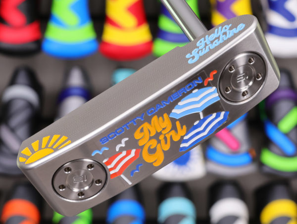 scotty cameron 2024 limited release my girl california catalina hello sunshine putter golf club