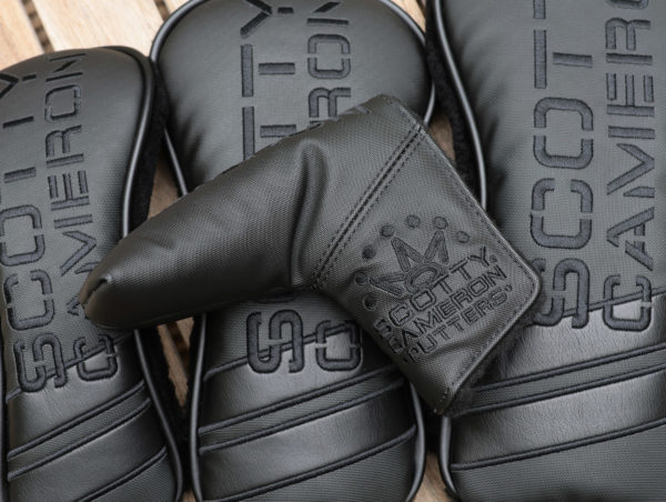 scotty cameron 2019 limited release gentlemens series black 4 piece set driver fairway hybrid utility and putter headcovers
