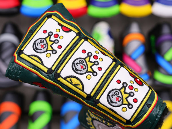 scotty cameron custom shop limited release green jackpot johnny las vegas slot machine mid mallet headcover