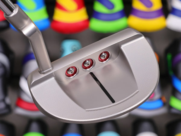 scotty cameron tour only 2026 golo tg6.2r studio style circle t 360g putter with plumber neck and carbon steel chain link milled insert golf club