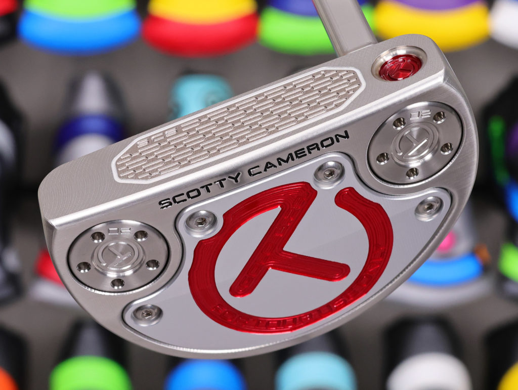 scotty cameron tour only 2026 golo tg6.2r studio style circle t 360g putter with plumber neck and carbon steel chain link milled insert golf club