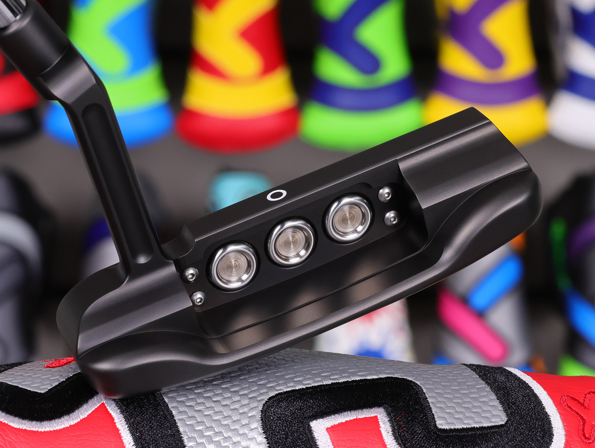 scotty cameron tour only black deep milled gss insert super rat concept 1 circle t 360g putter with sight circle golf club