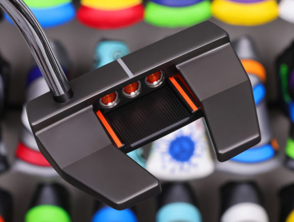 scotty cameron tour only black futura x t5.5w circle t 360g putter with dual sight rails and low bend shaft golf club
