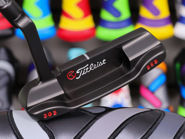 scotty cameron tour only black sss handstamped newport beach circle t putter with top line golf club