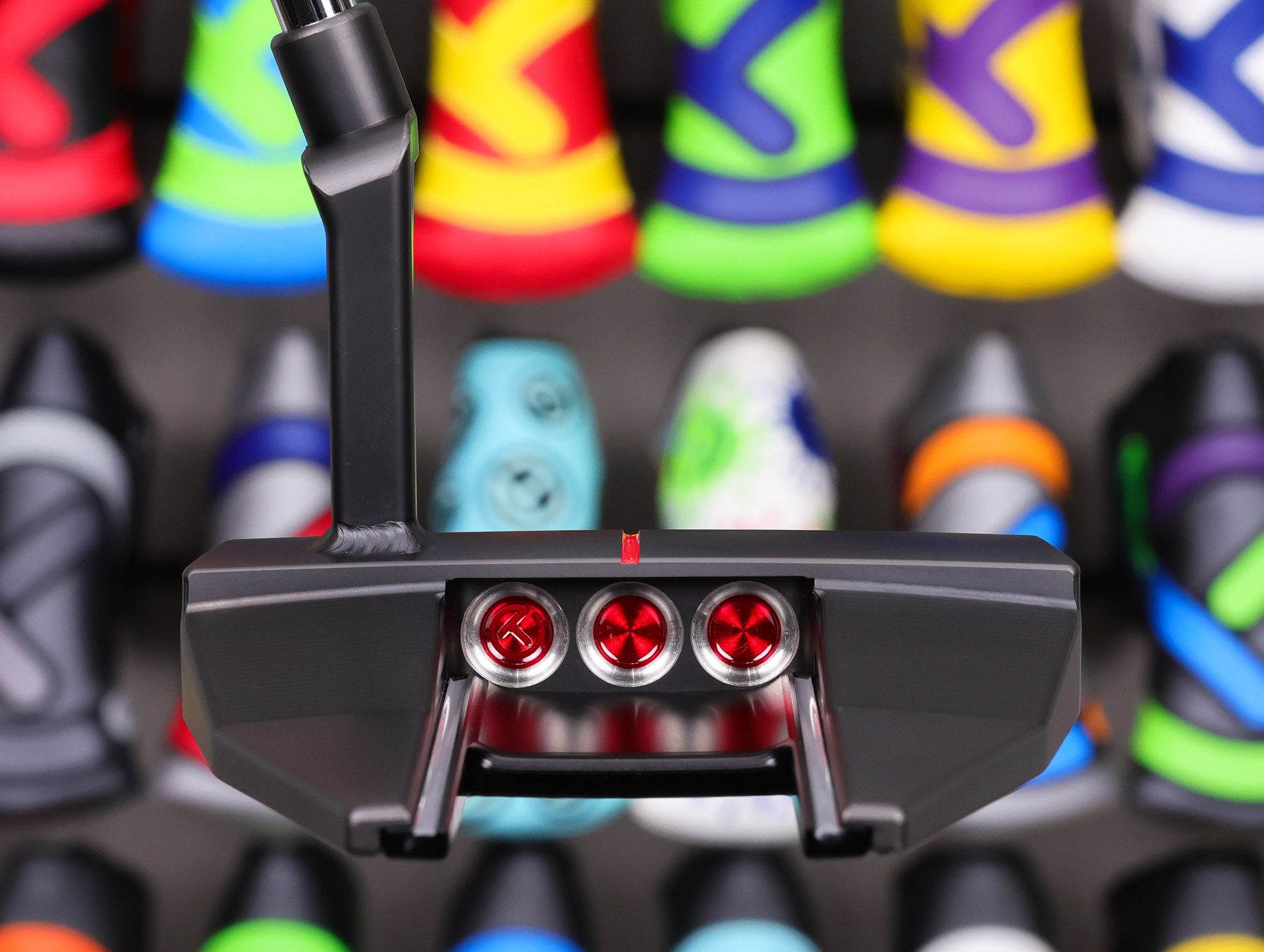 scotty cameron tour only black sss phantom x t7.2 circle t 360g putter with welded plumber neck and top line golf club