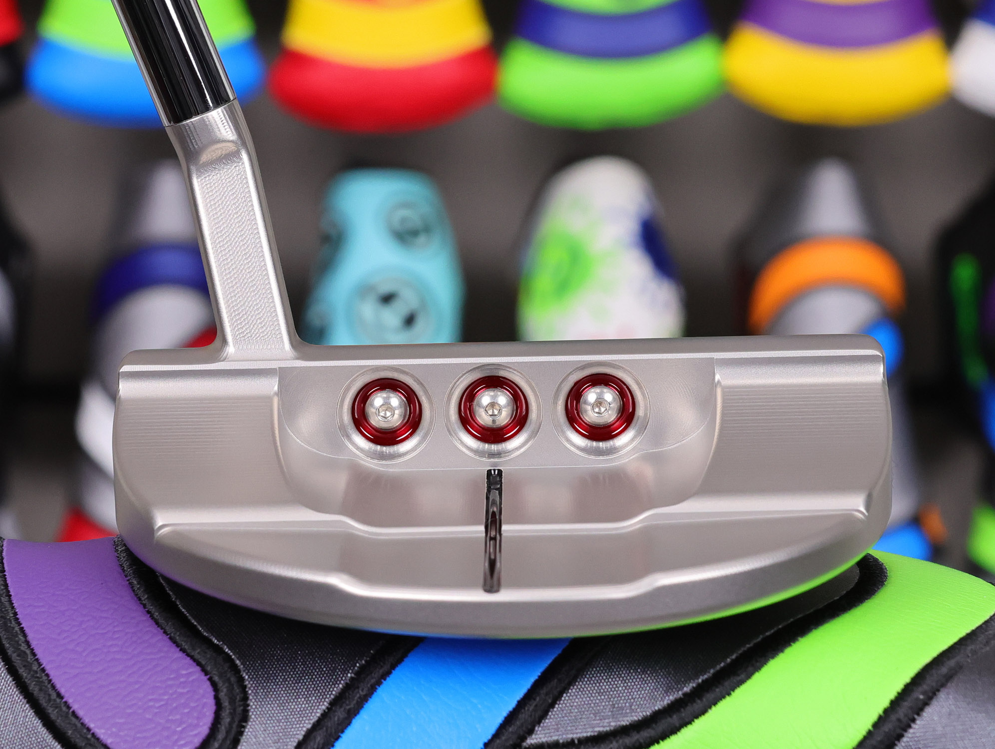 scotty cameron tour only buttonback flowback f 5.5 teryllium insert circle t 360g putter golf club