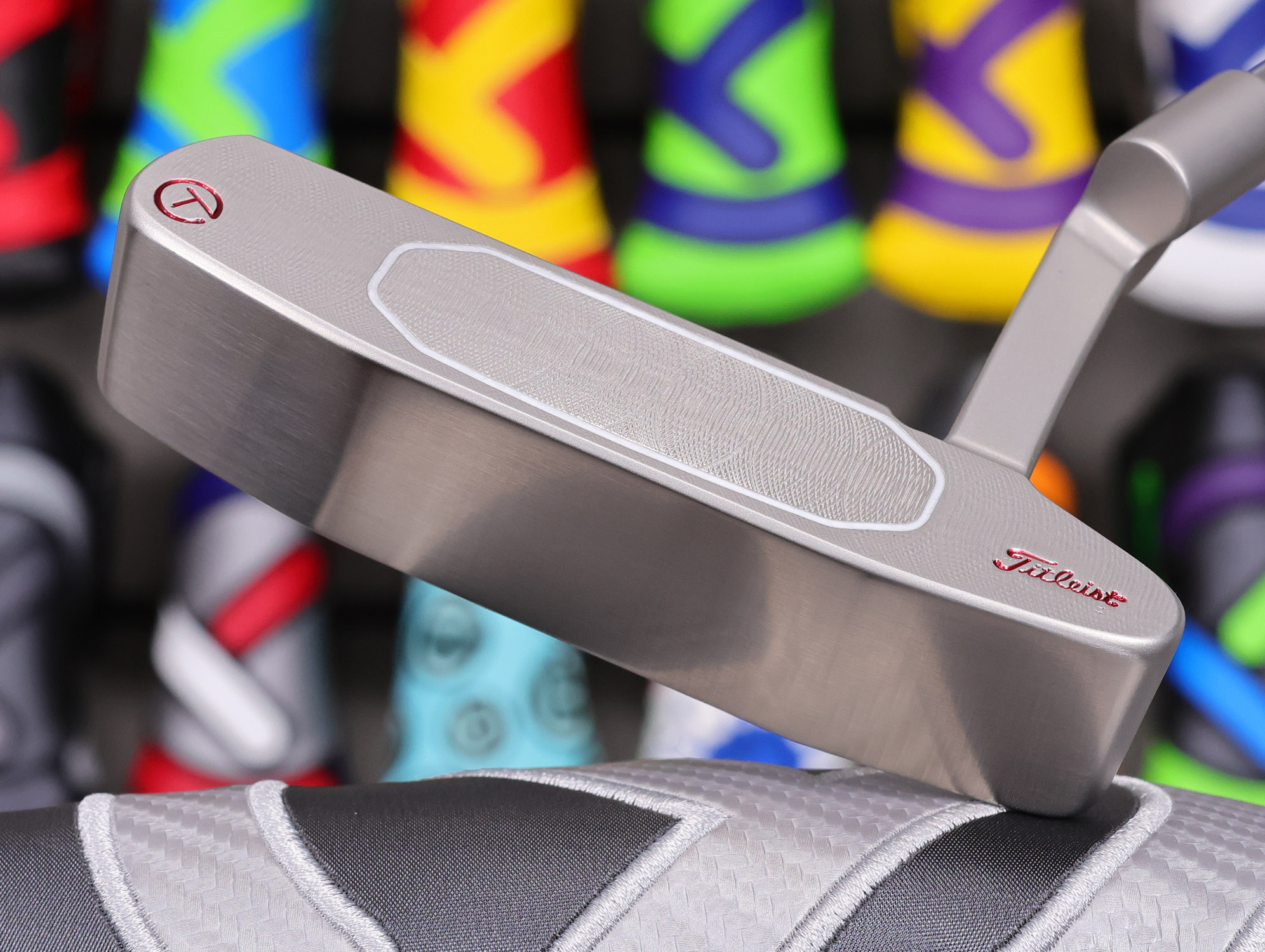 scotty cameron tour only gss insert newport 2 studio style handstamped circle t prototype putter with sight circle golf club