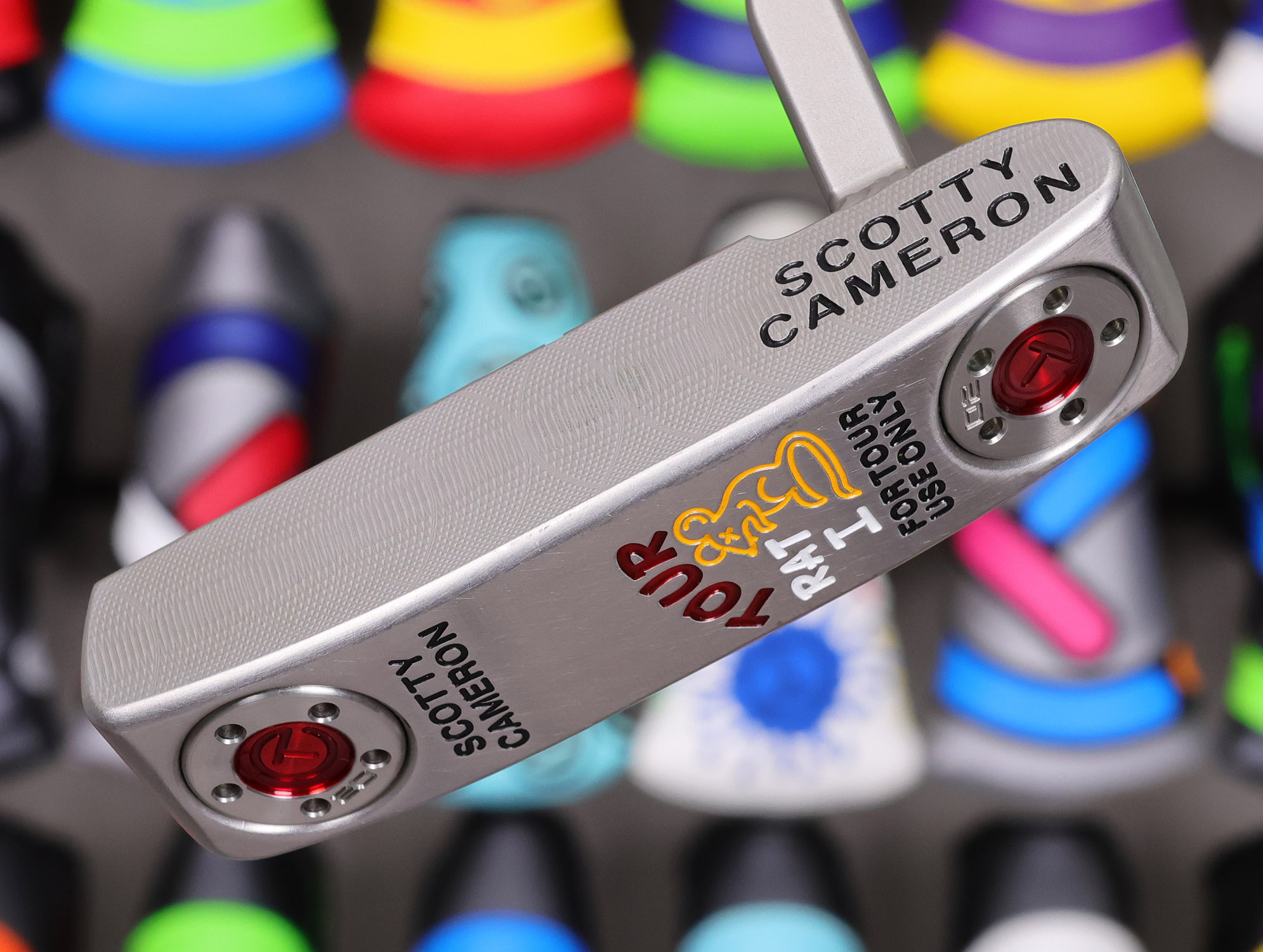 scotty cameron tour only sss masterful tour rat circle t 360g putter with welded flojet neck made for pga tour player nick watney golf club