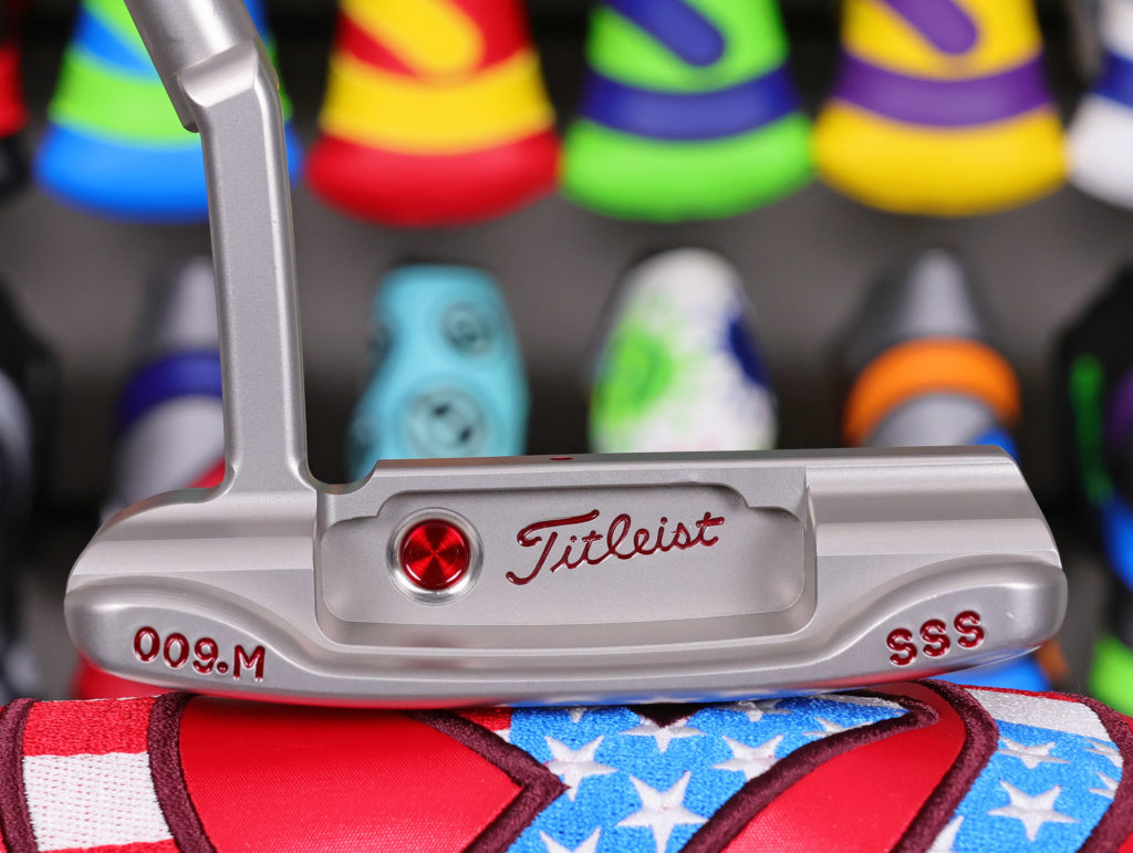scotty cameron tour only sss masterful 009m circle t 350g putter with extreme toe ct stamp